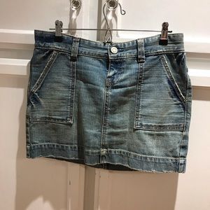 GAP jean skirt. Size 4